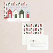 "Home Sweet Home" - Holiday Cards in Festive by Erin German - Assembled