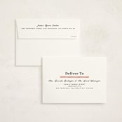 "Preppy gratitude" - Holiday Cards in Pine by Creo Study - FREE Recipient Addressing