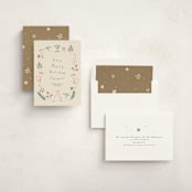 "a Very Merry Holiday Cheers" - Holiday Cards in Champagne by Ani Somi - Assembled