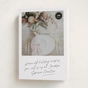 "Polaroid" - Holiday Cards in Snow by Adelyn T. - Folded Card
