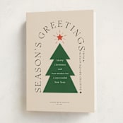 "joyfully" - Holiday Cards in Forest by Zove Ahhh - Folded Card