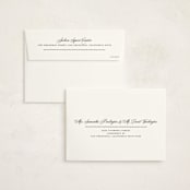 "Sincerely Thank You" - Holiday Cards in Cream by Rachel Cassel - FREE Recipient Addressing