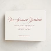 "Milano" - Holiday Cards in Santa Suit by Blustery August - Folded Card