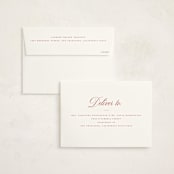 "Milano" - Holiday Cards in Santa Suit by Blustery August - FREE Recipient Addressing