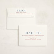 "Festive Stripes" - Holiday Cards in Stocking by Alston Foster - FREE Recipient Addressing