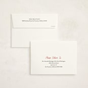 "Raising the Bar" - Holiday Cards in Berry by Louise Kay - FREE Recipient Addressing