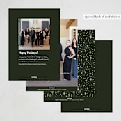 "Sparkling Ornaments" - Holiday Cards in Fir by Joanna Griffin - Back of Card Options