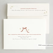 "Sparkling Ornaments" - Holiday Cards in Fir by Joanna Griffin - FREE Recipient Addressing