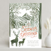 "Forest" - Holiday Cards in Pine by Jenna Holcomb - Front