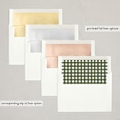 "Forest" - Holiday Cards in Pine by Jenna Holcomb - Envelope Liner Options
