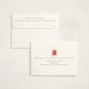 "Homes for the Holidays" - Holiday Cards in Pine by Jenna Holcomb - FREE Recipient Addressing