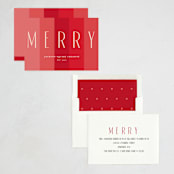 "merry merry" - Holiday Cards in Santa Suit by Lori Wemple - Assembled