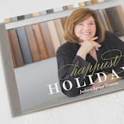 "Classic Christmas Blessings" - Holiday Cards in Harvest by Kimberly FitzSimons - Detail