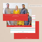 "Bold Cheer" - Holiday Cards in Candy by Mansi Verma - Back of Card