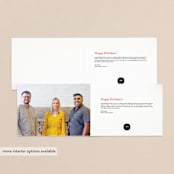 "Bold Cheer" - Holiday Cards in Candy by Mansi Verma - Interior Options