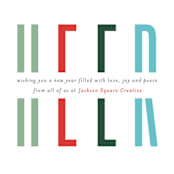 "Bold Cheer" - Holiday Cards in Candy by Mansi Verma - Close-Up