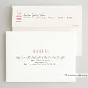 "Bold New Year" - Holiday Cards in Santa Suit by Gwen Bedat - FREE Recipient Addressing