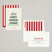 "trend forecast" - Holiday Cards in Almond by Sara Hicks Malone - Assembled