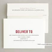 "trend forecast" - Holiday Cards in Almond by Sara Hicks Malone - FREE Recipient Addressing