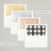 "Filmstrip" - Holiday Cards in Cloud by Jennifer Lew - Envelope Liners