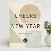 "geometrical peace" - Holiday Cards in Grass by Sumak Studio - Front
