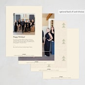"geometrical peace" - Holiday Cards in Grass by Sumak Studio - Back of Card