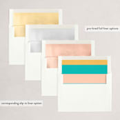 "Waited for this moment" - Holiday Cards in Bright by Creo Study - Envelope Liners