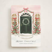 "La Porta" - Holiday Cards in Rosy Cheeks by Petra Kern - Front