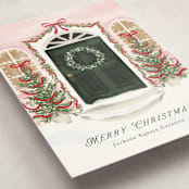 "La Porta" - Holiday Cards in Rosy Cheeks by Petra Kern - Detail