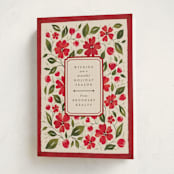 "Florale" - Holiday Cards in Poinsettia by Erin L. Wilson - Folded Card