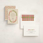 "word wreath" - Holiday Cards in Jolly by Jen Owens - Assembled
