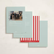 "Village" - Holiday Cards in North Pole by Heather Schertzer - Back of Card Options