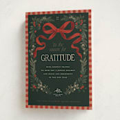 "Surround" - Holiday Cards in Cranberry by Jenna Holcomb - Folded Card