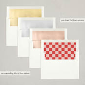 "Year of Cheer" - Holiday Cards in Gumdrop by Olivia Kanaley Inman - Envelope Liner Options
