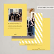 "Sunny" - Holiday Cards in Sunshine by Sara Hicks Malone - Back of Card Options