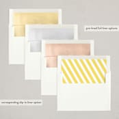 "Sunny" - Holiday Cards in Sunshine by Sara Hicks Malone - Envelope Liner Options
