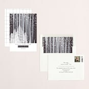 "Snowfall" - Holiday Cards in Eclipse by Baumbirdy - Assembled