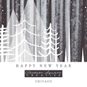 "Snowfall" - Holiday Cards in Eclipse by Baumbirdy - Close-Up