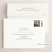 "Snowfall" - Holiday Cards in Eclipse by Baumbirdy - FREE Recipient Addressing