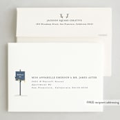 "Real Estate Buddies" - Holiday Cards in Wintermint by Corinne Malesic - FREE Recipient Addressing