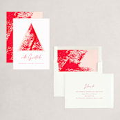 "Grateful Tree" - Holiday Cards in HollyBerry by AK Graphics - Assembled