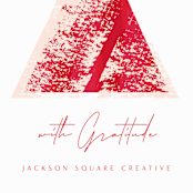"Grateful Tree" - Holiday Cards in HollyBerry by AK Graphics - Close-Up