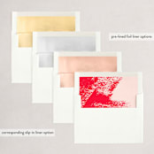 "Grateful Tree" - Holiday Cards in HollyBerry by AK Graphics - Envelope Liners