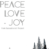 "Joyful Trees" - Holiday Cards in Spruce by Katy Abraham - Close-Up