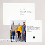 "Gratitude" - Holiday Cards in Seafoam by Snow and Ivy - Interior Options