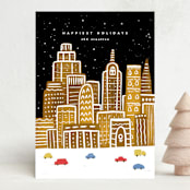 "pumpernickel" - Holiday Cards in Noir by chocomocacino - Front
