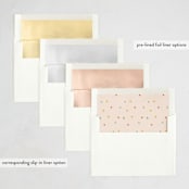 "Happy Dots" - Holiday Cards in Whipped Cream by Ani Somi - Envelope Liner Options