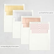 "For the Record" - Holiday Cards in Maple Leaf by Gwen Bedat - Envelope Liner Options