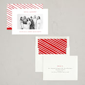"Simply grateful" - Holiday Cards in Holly Berry by AK Graphics - Assembled