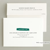 "Thankful Pie Chart" - Holiday Cards in Teal by J. Dario Design Co. - FREE Recipient Addressing